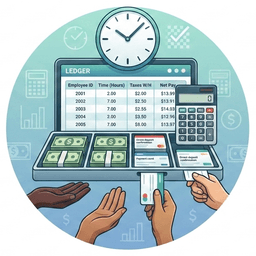 Payroll Accounting Icon
